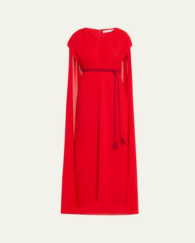 Zenaida Maxi Cape Gown